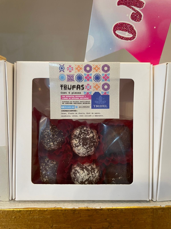 Trufas de chocolate 6pzs