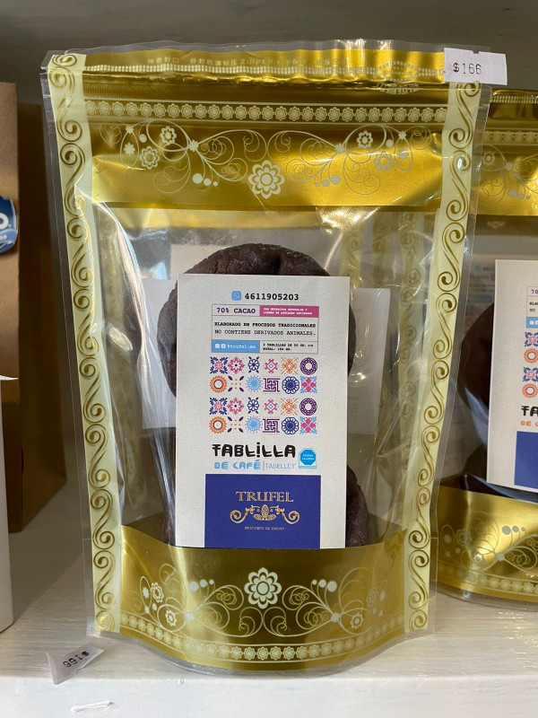 Tablilla chocolate con Cafe (3 piezas)