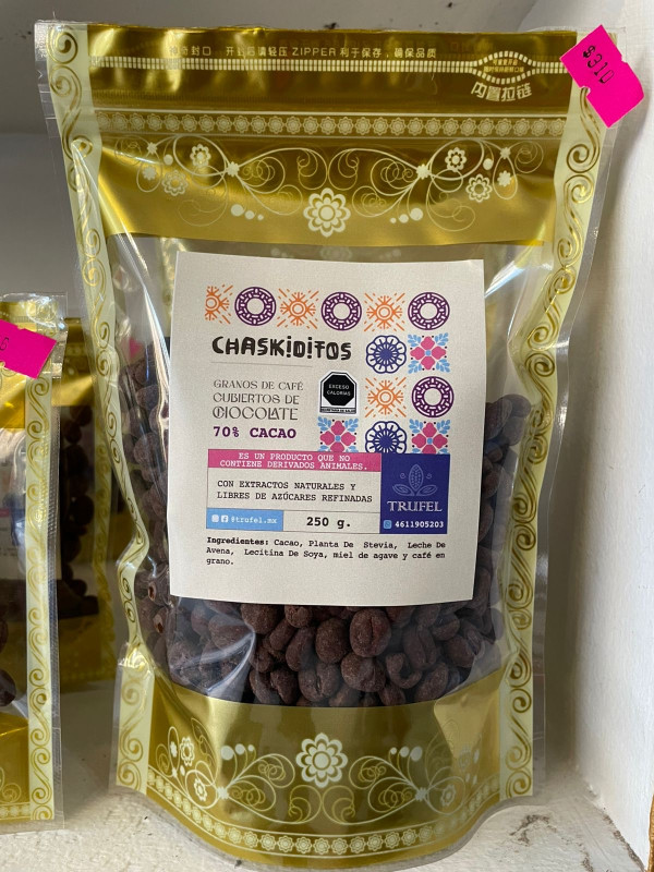 Granitos de Café Cubiertos de Chocolate 250g