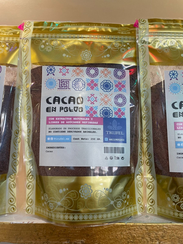 Chocolate en polvo 100% cacao