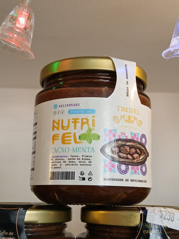 Crema untable de chocolate con menta