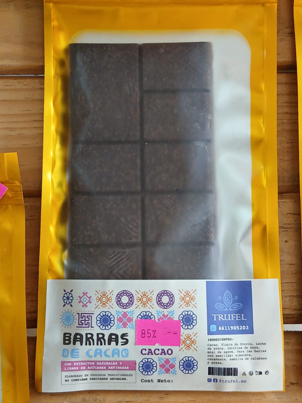 Barra grande 85% cacao