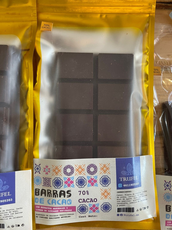 Barra grande 70% cacao